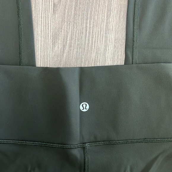 Lululemon Align Crop 20” Olive Green - Picture 4 of 6
